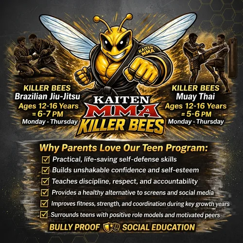 Killer Bees class times and benefits